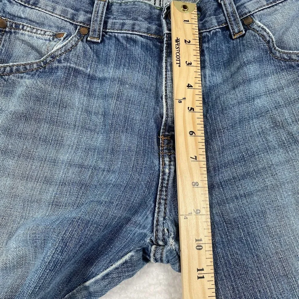 Wrangler Retro Jeans Mens 30x32 (Real‎ 32x31) Slim Straight Denim Work Pants